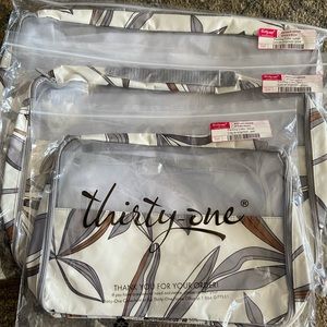 Brand new, never used - Set of three retired All in neutral packing cubes